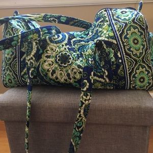 Vera Bradley duffle with sling bag